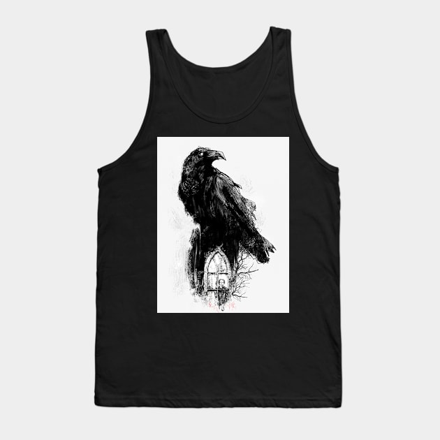 The Raven Tank Top by quadrin